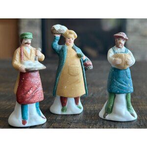 Department  56 Heritage Shopkeepers Set of  3 Christmas Village